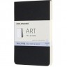 Блокнот для рисования MOLESKINE ART SOFT SKETCH PAD A4, нелинованный, черный ARTSKPAD8