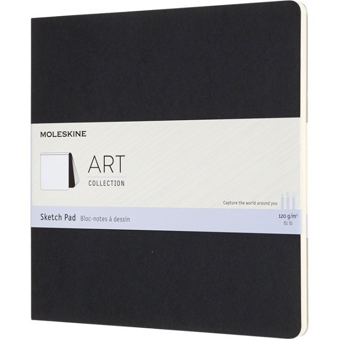 Блокнот для рисования MOLESKINE ART SOFT SKETCH PAD, нелинованный, черный ARTSKPAD5 Блокнот для рисования MOLESKINE ART SOFT SKETCH PAD, нелинованный, черный ARTSKPAD5