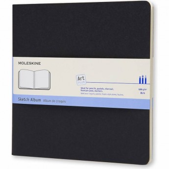 Блокнот для рисования MOLESKINE CAHIER SKETCH ALBUM, нелинованный, черный