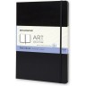 Блокнот для рисования MOLESKINE CLASSIC SKETCHBOOK A4, нелинованный, черный ARTBF832