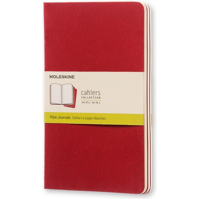 Блокнот MOLESKINE CAHIER JOURNAL LARGE, нелинованный, клюквенный CH118 Блокнот MOLESKINE CAHIER JOURNAL LARGE, нелинованный, клюквенный CH118
