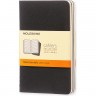 Блокнот MOLESKINE CAHIER JOURNAL POCKET, линейка, черный