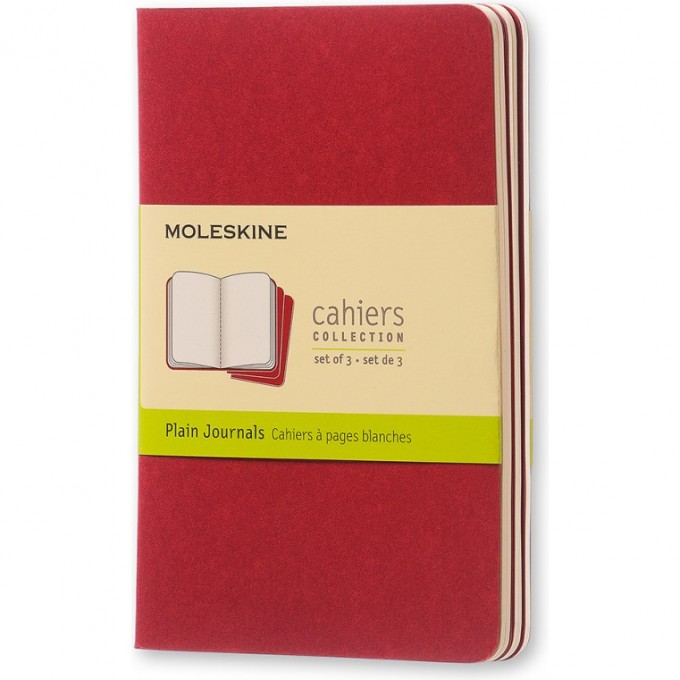 Блокнот MOLESKINE CAHIER JOURNAL POCKET, нелинованный, клюквенный CH113 Блокнот MOLESKINE CAHIER JOURNAL POCKET, нелинованный, клюквенный CH113