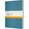 Блокнот MOLESKINE CAHIER JOURNAL XLARGE, линейка, голубой CH021B44