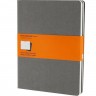 Блокнот MOLESKINE CAHIER JOURNAL XLARGE, линейка, серый CH321