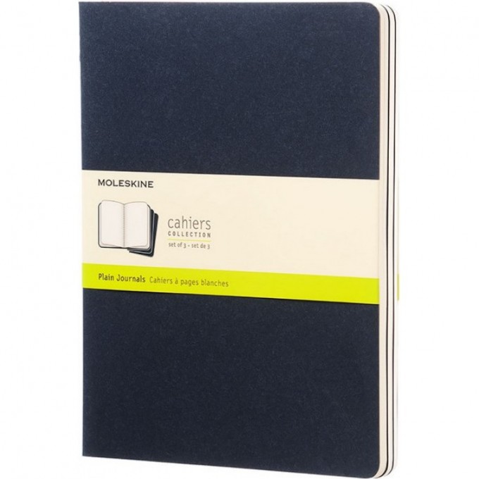 Блокнот MOLESKINE CAHIER JOURNAL XLARGE, нелинованный, синий индиго CH223 Блокнот MOLESKINE CAHIER JOURNAL XLARGE, нелинованный, синий индиго CH223