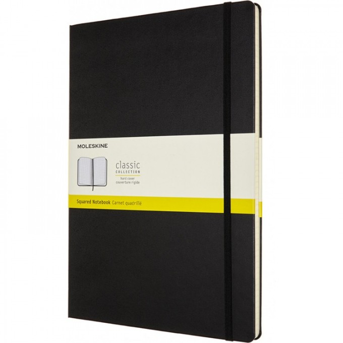 Блокнот MOLESKINE CLASSIC A4, клетка, черный QP111 Блокнот MOLESKINE CLASSIC A4, клетка, черный QP111