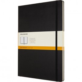 Блокнот MOLESKINE CLASSIC A4, линейка, черный