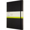 Блокнот MOLESKINE CLASSIC A4, нелинованный, черный QP112