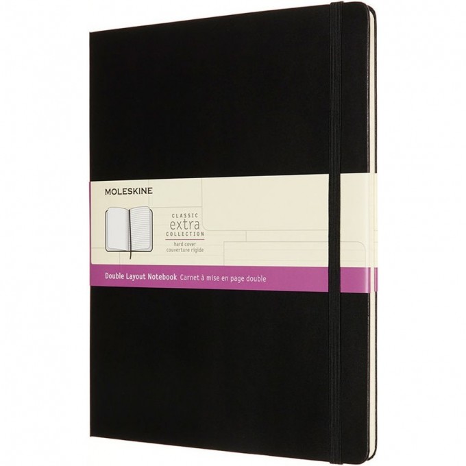 Блокнот MOLESKINE CLASSIC DOUBLE XLARGE (черный) NB413HBK Блокнот MOLESKINE CLASSIC DOUBLE XLARGE (черный) NB413HBK