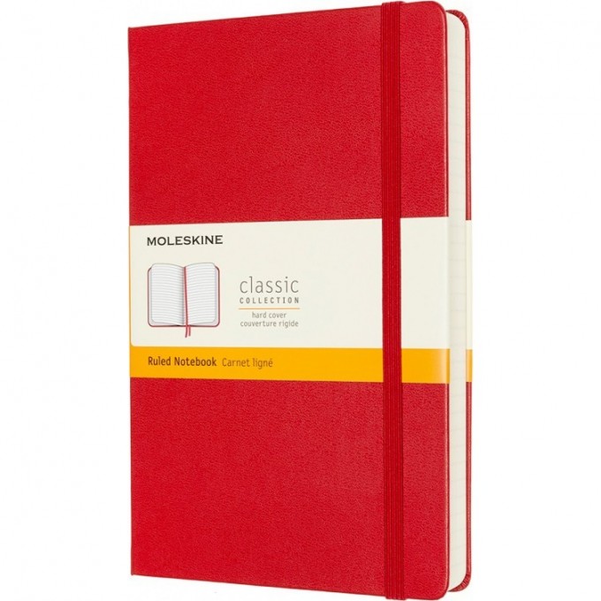 Блокнот MOLESKINE CLASSIC EXPANDED LARGE линейка, красный QP060EXPF2 Блокнот MOLESKINE CLASSIC EXPANDED LARGE линейка, красный QP060EXPF2