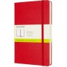 Блокнот MOLESKINE CLASSIC EXPANDED LARGE нелинованный, красный QP062EXPF2