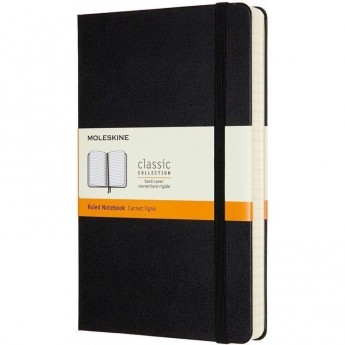 Блокнот MOLESKINE CLASSIC EXPENDED LARGE, линейка, черный