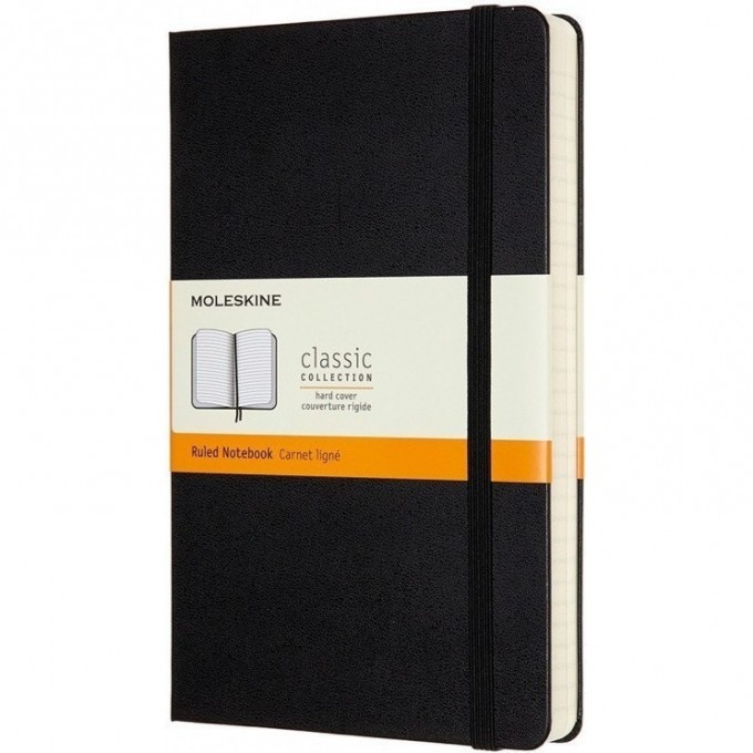 Блокнот MOLESKINE CLASSIC EXPENDED LARGE, линейка, черный QP060EXP Блокнот MOLESKINE CLASSIC EXPENDED LARGE, линейка, черный QP060EXP