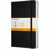 Блокнот MOLESKINE CLASSIC LARGE, линейка, черный QP060