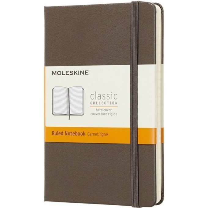 Блокнот MOLESKINE CLASSIC LARGE, линейка, коричневый QP060P14 Блокнот MOLESKINE CLASSIC LARGE, линейка, коричневый QP060P14