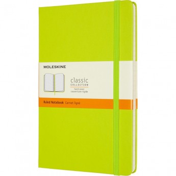 Блокнот MOLESKINE CLASSIC LARGE линейка, лаймовый