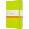 Блокнот MOLESKINE CLASSIC LARGE линейка, лаймовый