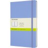 Блокнот MOLESKINE CLASSIC LARGE нелинованный, голубая гортензия