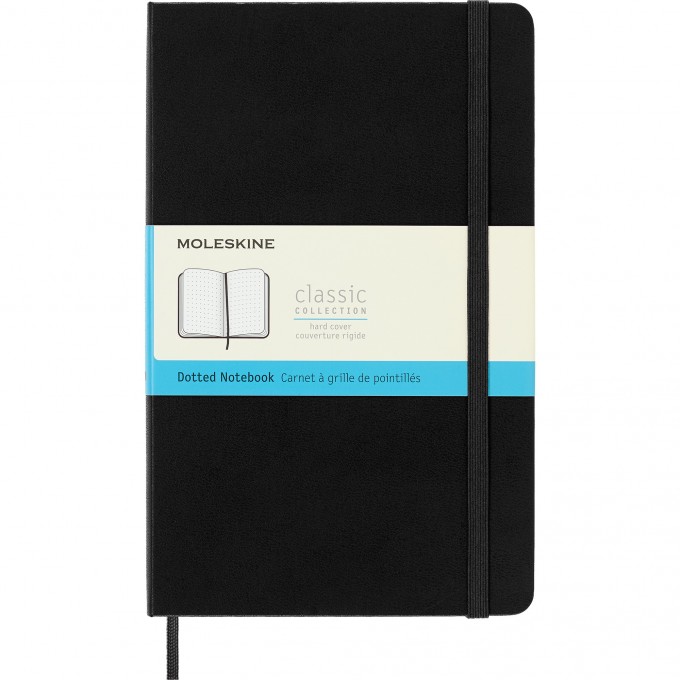 Блокнот MOLESKINE CLASSIC LARGE, пунктир, черный QP066 Блокнот MOLESKINE CLASSIC LARGE, пунктир, черный QP066