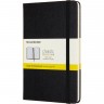 Блокнот MOLESKINE CLASSIC MEDIUM, клетка, черный QP051