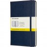 Блокнот MOLESKINE CLASSIC MEDIUM, клетка, синий сапфир QP051B20