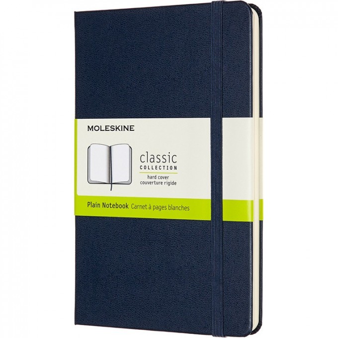 Блокнот MOLESKINE CLASSIC MEDIUM, нелинованный, синий сапфир QP052B20 Блокнот MOLESKINE CLASSIC MEDIUM, нелинованный, синий сапфир QP052B20