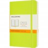 Блокнот MOLESKINE CLASSIC POCKET линейка, лаймовый