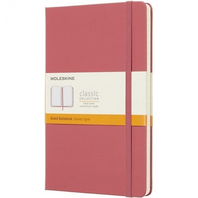 Блокнот MOLESKINE CLASSIC POCKET, линейка, розовый MM710D11 Блокнот MOLESKINE CLASSIC POCKET, линейка, розовый MM710D11