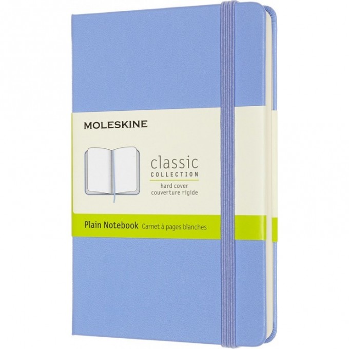 Блокнот MOLESKINE CLASSIC POCKET нелинованный, голубая гортензия QP012B42 Блокнот MOLESKINE CLASSIC POCKET нелинованный, голубая гортензия QP012B42