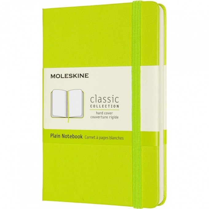 Блокнот MOLESKINE CLASSIC POCKET нелинованный, лаймовый QP012C2 Блокнот MOLESKINE CLASSIC POCKET нелинованный, лаймовый QP012C2