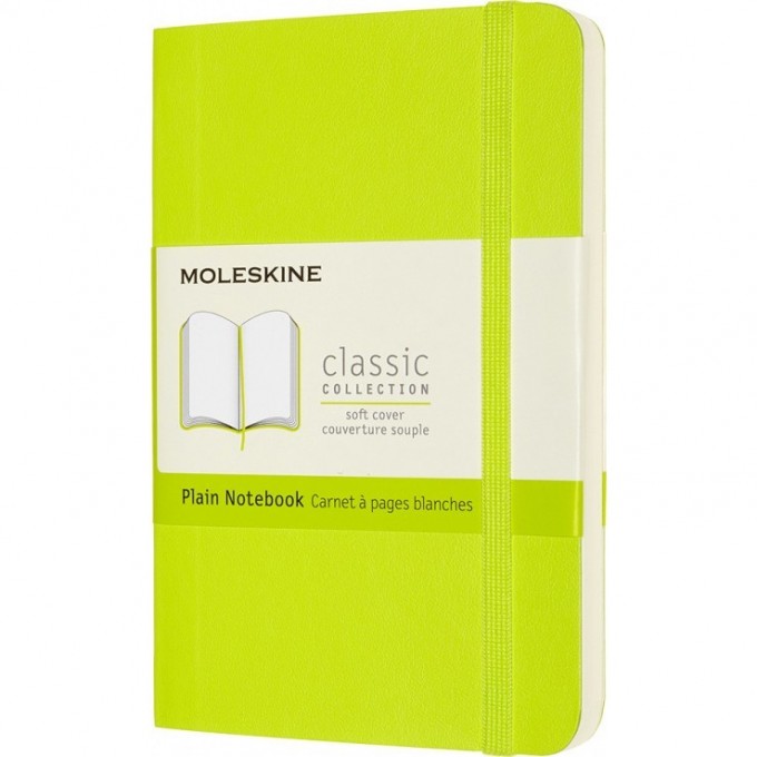 Блокнот MOLESKINE CLASSIC POCKET нелинованный, лаймовый QP613C2 Блокнот MOLESKINE CLASSIC POCKET нелинованный, лаймовый QP613C2