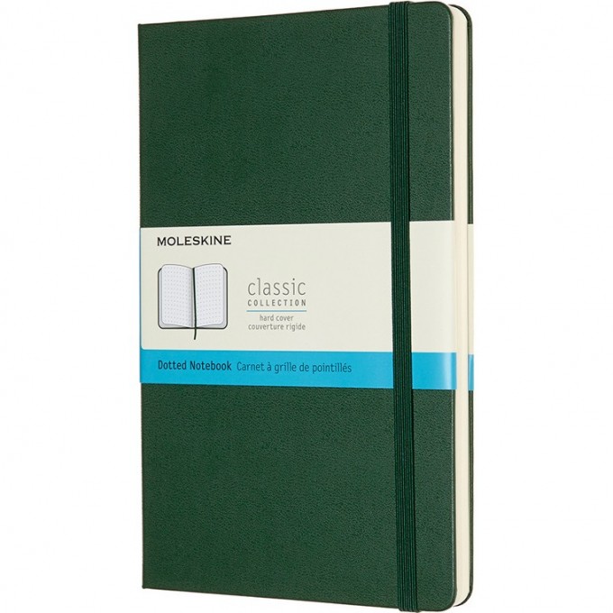 Блокнот MOLESKINE CLASSIC, пунктир, зеленый QP066K15 Блокнот MOLESKINE CLASSIC, пунктир, зеленый QP066K15