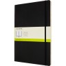 Блокнот MOLESKINE CLASSIC SOFT A4, нелинованный, черный QP643