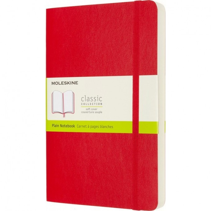 Блокнот MOLESKINE CLASSIC SOFT EXPANDED LARGE нелинованный, красный QP618EXPF2 Блокнот MOLESKINE CLASSIC SOFT EXPANDED LARGE нелинованный, красный QP618EXPF2