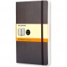 Блокнот MOLESKINE CLASSIC SOFT LARGE, линейка, черный QP616