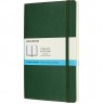 Блокнот MOLESKINE CLASSIC SOFT LARGE, пунктир, зеленый QP619K15