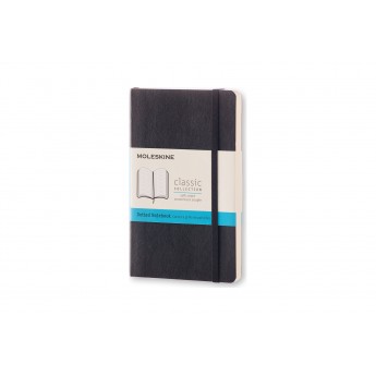 Блокнот MOLESKINE CLASSIC SOFT QP614 Pocket 90x140мм 192стр. пунктир мягкая обложка черный