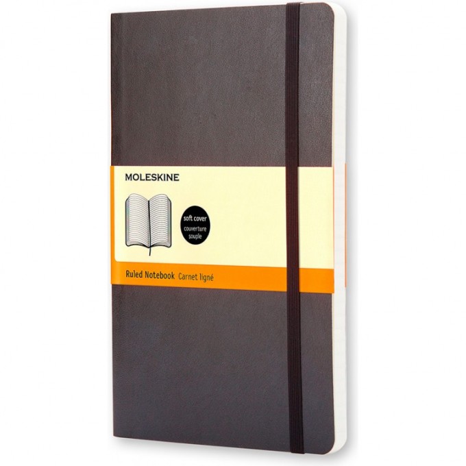 Блокнот MOLESKINE CLASSIC SOFT POCKET, линейка, черный QP611 Блокнот MOLESKINE CLASSIC SOFT POCKET, линейка, черный QP611