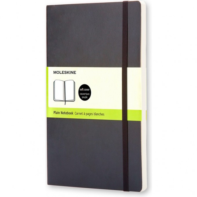 Блокнот MOLESKINE CLASSIC SOFT POCKET, нелинованный, черный QP613 Блокнот MOLESKINE CLASSIC SOFT POCKET, нелинованный, черный QP613