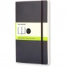 Блокнот MOLESKINE CLASSIC SOFT POCKET, нелинованный, черный