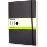Блокнот MOLESKINE CLASSIC SOFT XLARGE, нелинованный, черный QP623
