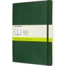 Блокнот MOLESKINE CLASSIC SOFT XLARGE, нелинованный, зеленый