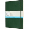 Блокнот MOLESKINE CLASSIC SOFT XLARGE, пунктир, зеленый