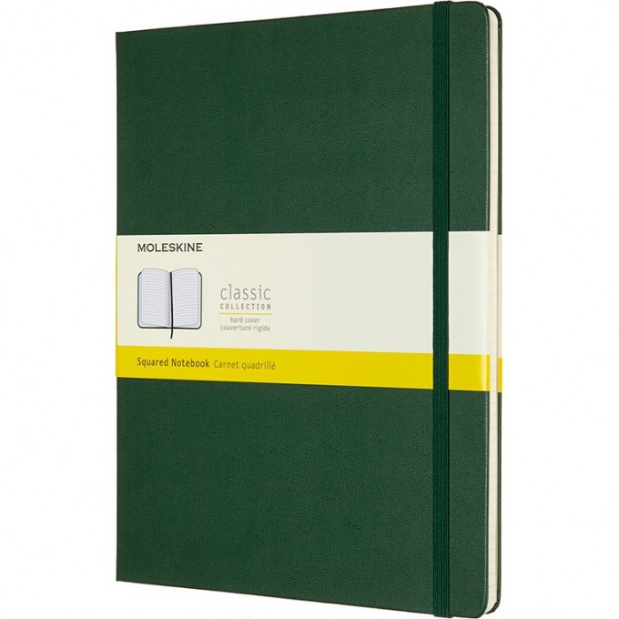 Блокнот MOLESKINE CLASSIC XLARGE, клетка, зеленый QP091K15 Блокнот MOLESKINE CLASSIC XLARGE, клетка, зеленый QP091K15
