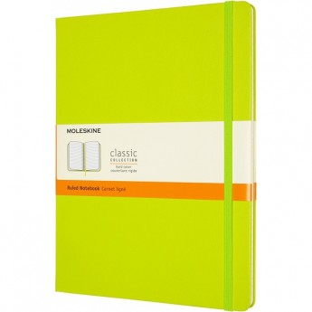 Блокнот MOLESKINE CLASSIC XLARGE линейка, лаймовый