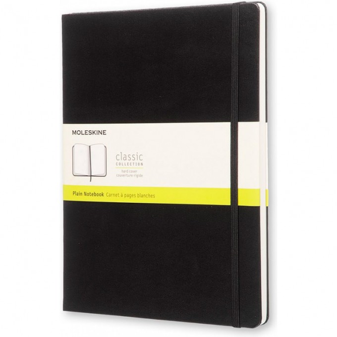 Блокнот MOLESKINE CLASSIC XLARGE, нелинованный, черный QP092 Блокнот MOLESKINE CLASSIC XLARGE, нелинованный, черный QP092