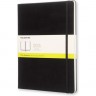 Блокнот MOLESKINE CLASSIC XLARGE, нелинованный, черный QP092