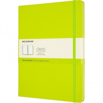 Блокнот MOLESKINE CLASSIC XLARGE нелинованный, лаймовый