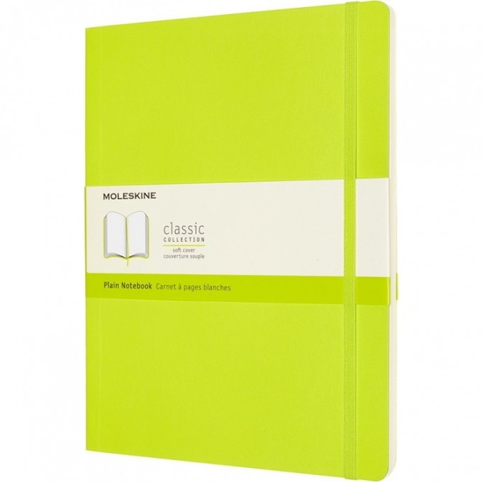Блокнот MOLESKINE CLASSIC XLARGE нелинованный, лаймовый QP623C2 Блокнот MOLESKINE CLASSIC XLARGE нелинованный, лаймовый QP623C2